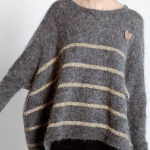 Des Petits Hauts Achiko Mohair Sweater T1 small like new